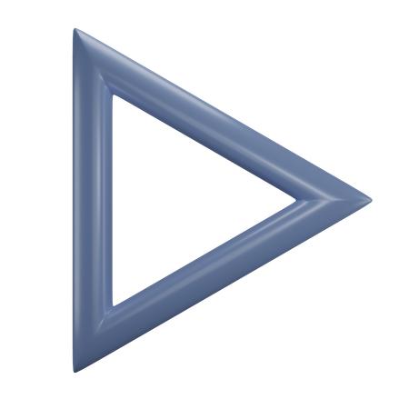 Objet triangulaire  3D Icon