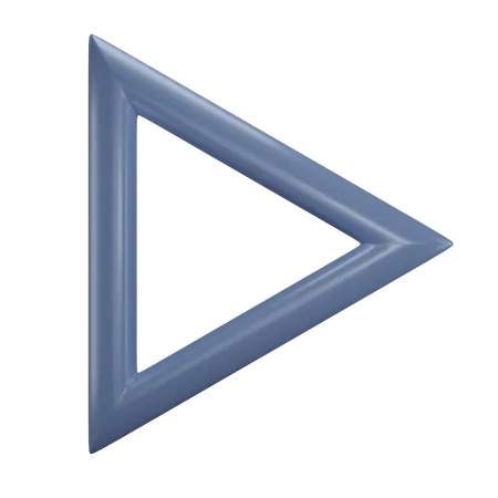 Objet triangulaire  3D Icon