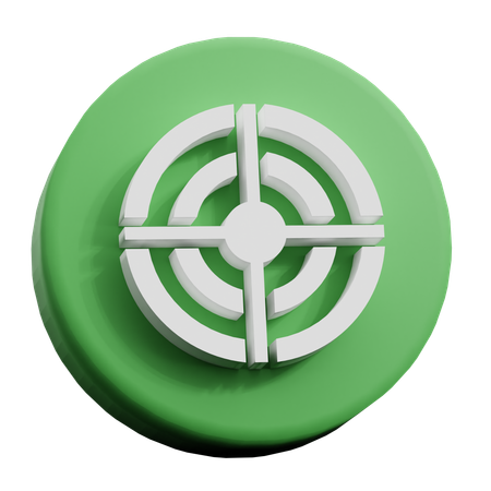 Objetivo  3D Icon