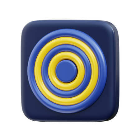 Objetivo  3D Icon