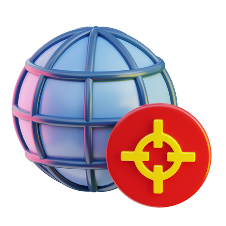 Objetivo  3D Icon