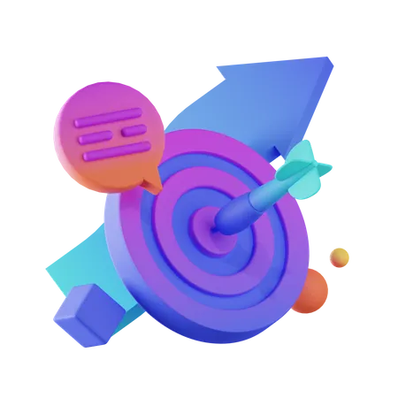 Objetivo  3D Icon