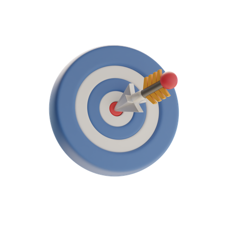 Objetivo empresarial  3D Icon