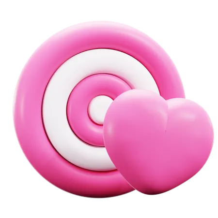 Objetivo de amor  3D Icon