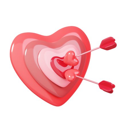 Objetivo de amor  3D Icon