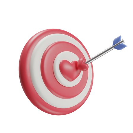 Objetivo de amor  3D Icon