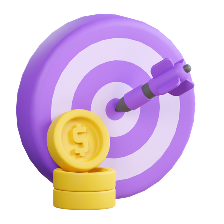 Objetivo de inversión  3D Icon