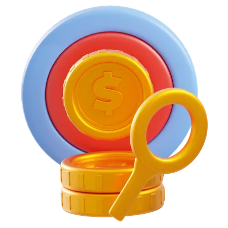 Objetivo de inversión  3D Icon