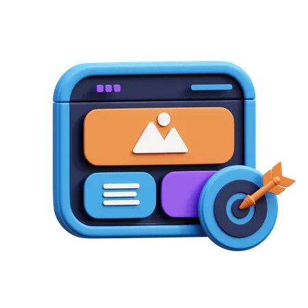 Meta on-line  3D Icon