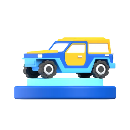 Objeto de carro 3d  3D Icon