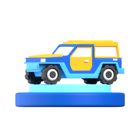 Objeto de coche 3d  3D Icon