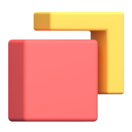 Cortar objeto  3D Icon