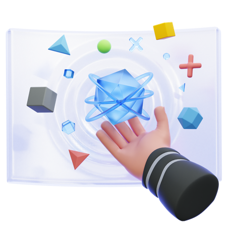 Objeto virtual  3D Icon