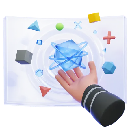 Objeto virtual  3D Icon