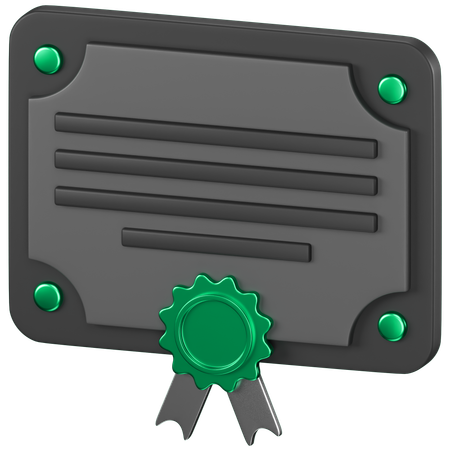Obligations bancaires  3D Icon