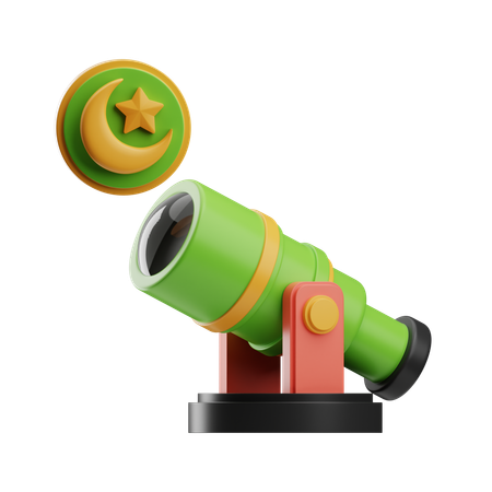 Olhando estrelas  3D Icon