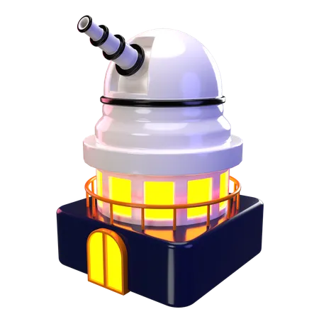 Observatoire spatial  3D Icon