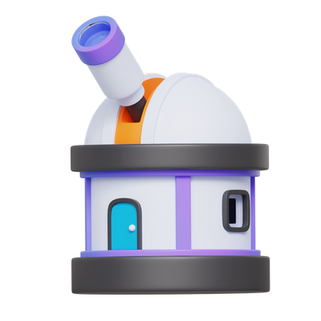 Observatorien  3D Icon