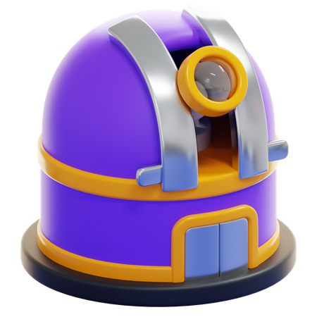 Observatório  3D Icon