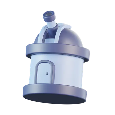 Observatório  3D Icon