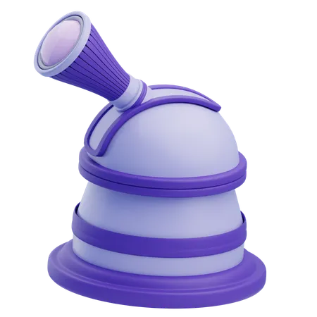 Observatório  3D Icon