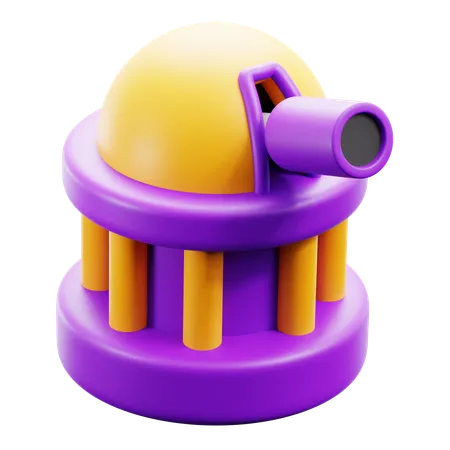 Observatorio  3D Icon