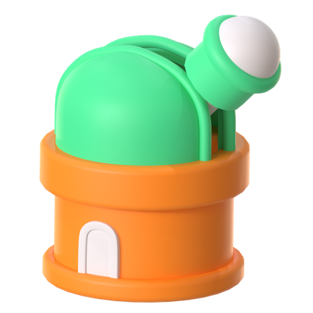 Observatório  3D Icon