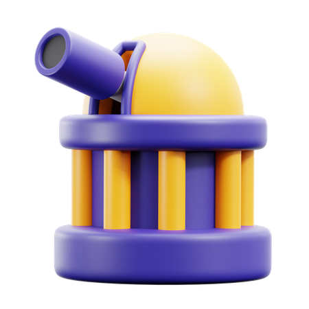 Observatorio  3D Icon