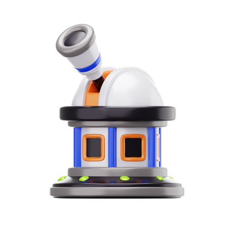 Observatorio  3D Icon
