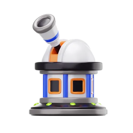 Observatorio  3D Icon
