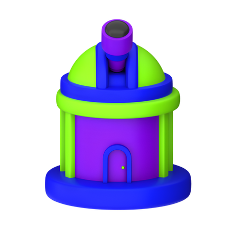 Observatorio  3D Icon