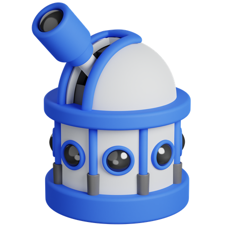 Observatório  3D Icon