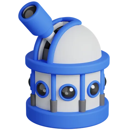 Observatório  3D Icon