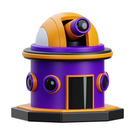 Observatório espacial  3D Icon