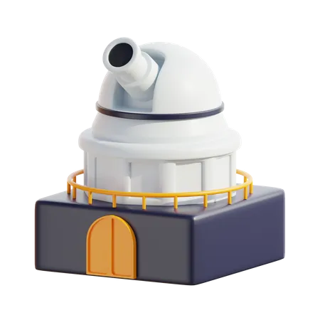 Observatorio espacial  3D Icon