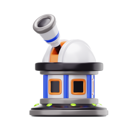 Observatorium  3D Icon