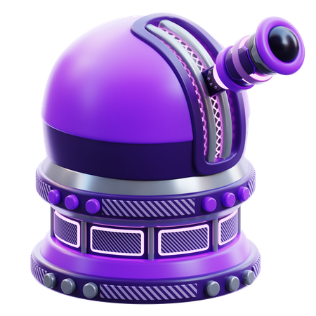 Observatory  3D Icon