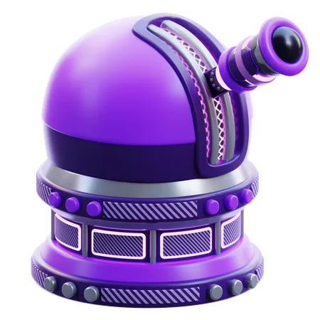 Observatory  3D Icon