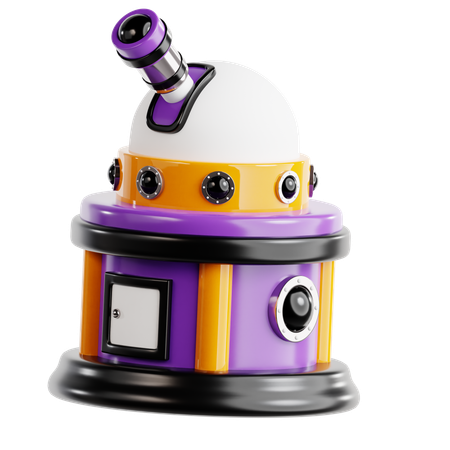 Observatory  3D Icon