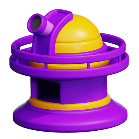 Observatory  3D Icon