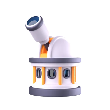 Observatory  3D Icon