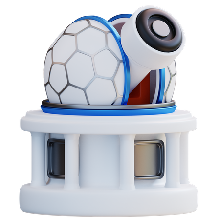 Observatory  3D Icon