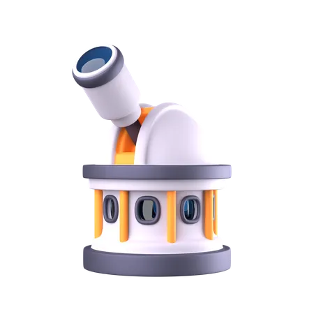 Observatory  3D Icon