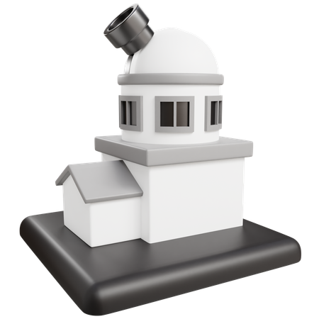 Observatory  3D Icon