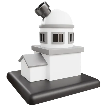 Observatory  3D Icon