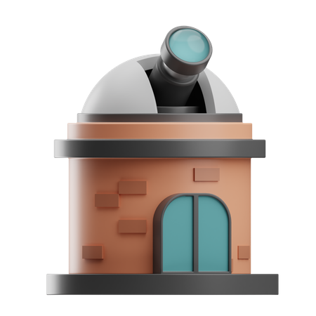 Observatory  3D Icon