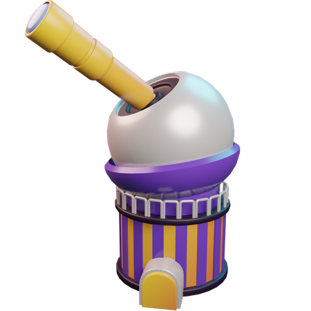 Observatory  3D Icon