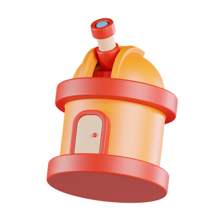 Observatory  3D Icon