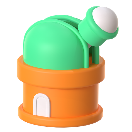 Observatory  3D Icon