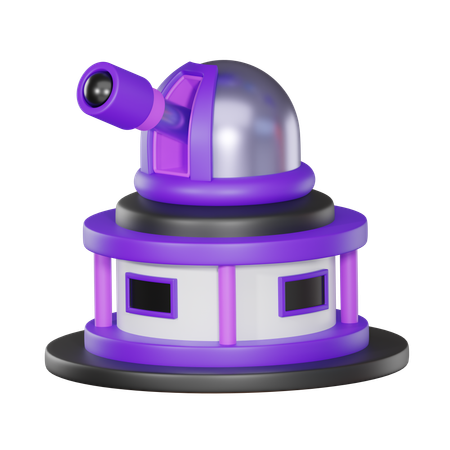 Observatory  3D Icon